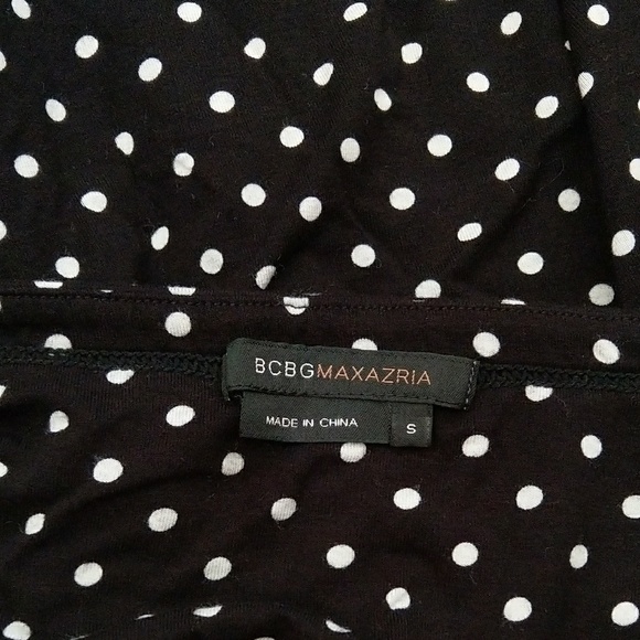 BCBG Max Azria Polka Dot Swing Skirt - Picture 4 of 5
